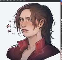 claire redfield #digitalart #art #claireredfield #residentevil