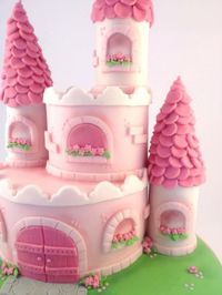 Princess party cake