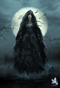 Dark Fantasy Lovers Art | Witch Finished Artwork by *atomhawk on deviantART