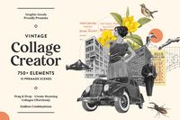 Vintage Collage Creator - Graphic Goods | Creative Market