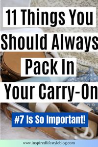 Not sure what you should pack in your carry on when traveling? I'm sharing with you my top carry on packing ideas for the best vacation! Click for more! | carry on bag essentials, carry on essentials, carry on packing list, travel bag essentials, travel bag packing, traveling bag essentials, airline and airport tips