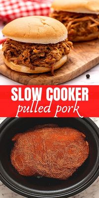 Cooked low and slow and seasoned to perfection, this recipe for Crockpot Pulled Pork delivers tender, flavorful pork with minimal effort and maximum flavor.