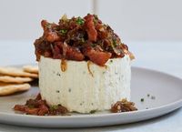 Boursin Cheese with Caramelized Onions and Bacon - PureWow