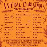 SUPER excited to announce the Natural Christmas SPDCC Art Challenge! Here is the list of daily prompts, all inspired by the upcoming @spdcolorcollab Natural Christmas. The Surface Pattern Designers Color Collab is where hundreds of artists from all over the world come together to create a collection of coordinating patterns all centered around one theme and color palette. So excited to see what everyone creates! 🎨🌲🦌 For this collaboration, we’re preparing for the upcoming Christmas season, ...