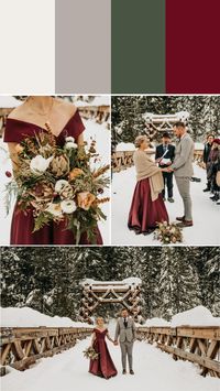 7 Palette Ideas for Winter Wedding Colors | Junebug Weddings