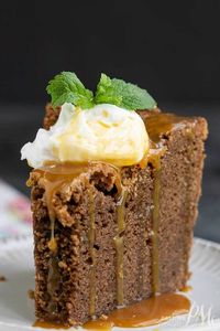 Irish Cream Chocolate Pound Cake