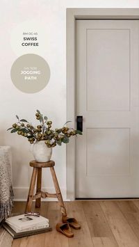 White wall paint colors, neutral paint colors, contrast trim, paint inspiration, neutral home, organic home