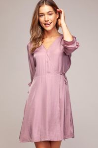 ROSY WRAP DRESS