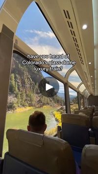 "This luxury train ride is a mustttt for your Colorado bucket list." | "This luxury train ride is a mustttt for your Colorado bucket list. 🚂✨ Rocky Mountaineer is back for another season of the Rockies to Red Rocks route... | By Rocky MountaineerFacebook