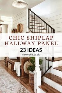 Create a welcoming and stylish entryway with our top picks for shiplap wall panelling, perfect for adding texture and charm. Check out these beautiful hallway wall panelling designs and keep following us for more home improvement tips.