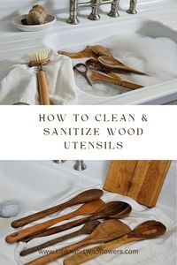 In this blog post, I will share how to clean and sanitize wood utensils and guide you through the proper care and best way to maintain these essential kitchen tools. Wood utensils, such as cutting boards, spoons, and spatulas, add a touch of natural beauty to your culinary space and provide a durable and versatile option for everyday cooking.