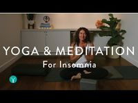 FREE YOGA & MEDITATION CLASS for Insomnia with YYOGA at Home