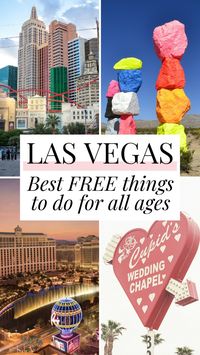 The best cheap and free things to do in Las Vegas for all ages. Perfect for kids and families. Here are the best things to do on the Las Vegas Strip besides drinking and gambling.