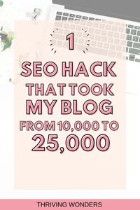 Looking to up your blog views?  Then check this info out.  Grow your traffic 2.5 times using this hack! #blogtraffictips #bloggingtraffictips