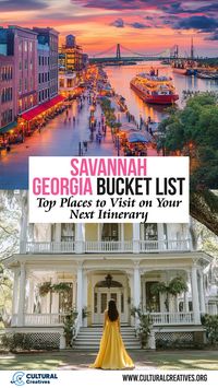 Ready to experience Savannah? Savannah Georgia Bucket List highlights the must-do activities in this historic city. From iconic landmarks to hidden gems, this guide covers everything you need for an unforgettable trip. Stroll through beautiful squares, visit famous sites, and enjoy local eats. Perfect for those who want to make the most of their time in Savannah and check off all the top spots on their list!