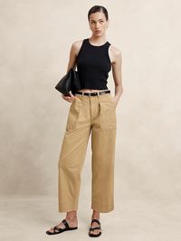 Authentic Chino Barrel Pant | Banana Republic Factory