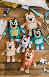 Bluey plushie pattern! – oh yay studio – Color + Painting + Making + Everyday celebrating