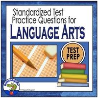 An interactive ELA test prep PowerPoint for Language Arts review. Students choose the answers to the multiple-choice questions based on standards and check their answers for instant feedback. A really fun test prep PowerPoint! Interactive questions and answers to prep students for a standardized tes...