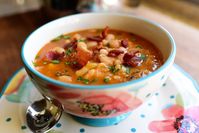 Bean with Bacon Soupthepioneerwoman