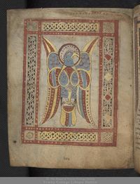 John’s Evangelist Symbol, the Eagle in the Book of Dimma, late 8th century (TCD, MS 59, f. 104v) - Album on Imgur