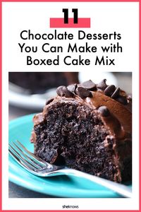 11 Romantic Chocolate Desserts You Can Make With Boxed Cake Mix – SheKnows