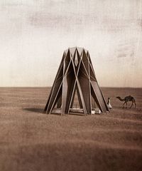 the nomad pavilion: a self-sustaining bedouin tent in the jordan desert