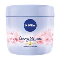 Would you like to experience the indulging care of oils in a fast-absorbing cream? Try this nourishing cream with Jojoba Oil and the delicate scent of cherry blossom. NIVEA Oil in Cream Cherry Blossom & Jojoba Oil is enriched with precious Jojoba Oil that is carefully blended into a fast-absorbing body cream. Get over 24 hours of deep moisture for your skin without any greasy skin feeling. Indulge your senses with a fresh cherry blossom scent. Your skin is left feeling irresistibly smooth and be