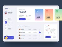 Hommy dashboard by Artem Borysenko on Dribbble