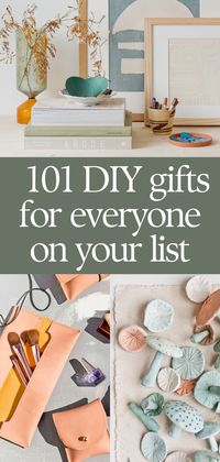 Unleash your inner creativity this holiday season with 101 inspiring DIY gift ideas. From handmade ornaments to heartfelt toys for kids and baby, discover the perfect DIY Christmas gifts that show your love and thoughtfulness. Click through to get some DIY gift-giving inspiration for the holidays.