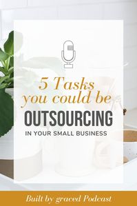 As small business owners we tend to think we can do it all and take on the role of Jack of all Trades, Master of None (I’m over here raising my hand high, sound like you?). The reality is that no one, no matter how organized can take on all of these roles and do them all well. When done properly outsourcing can free up your time so that you can focus on the creative and visionary work that only you can do in your business. #outsourcing #howtooutsource #howtohire