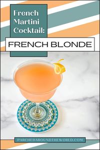 Channel your inner pop star with this sophisticated and refreshing French Blonde cocktail, rumored to be Taylor Swift's favorite drink! It's a light and citrusy twist on the classic French Martini, blending Gin, Lillet Blanc, Elderflower Liqueur, and grapefruit juice for a taste that's equal parts elegant and invigorating. #frenchblondecocktail #cocktailrecipes #martini #gincocktails #lilletcocktails