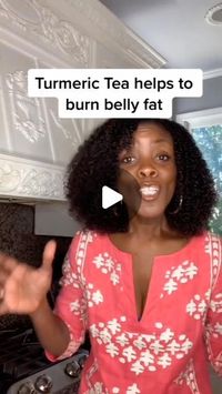 Plant 🌿 Herb on Instagram: "turmeric tea burns belly fat fast🍵. Drop ❤️ if you want more posts like this.  Content by @askdebbieabouthair. Follow HER on tiktok and Instagram for more  #foryou #bellyfat #fatburner #health #healthylifestyletips"