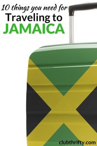 Packing for Jamaica stressful, especially if it's your first time. Don't worry! Here's a list of 10 things you should prepare for your trip.