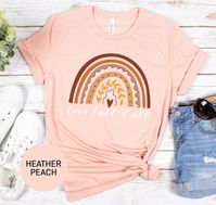 This Love Fall Y'all shirt is the perfect autumn gift or Thanksgiving gift for women! All of our shirts are made with the highest quality materials and are super soft and cozy!💚