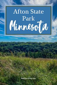 A local’s guide to the top things to do at Afton State Park near the Twin Cities in Minnesota. This park offers a swimming beach, camping, and miles of horse and hiking trails with stunning views - easy to moderately challenging with lots of elevation.