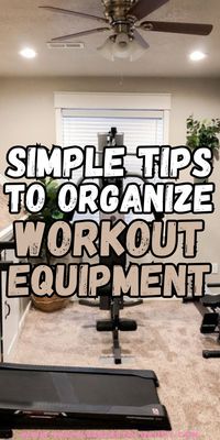 The best SIMPLE gym organization ideas for your home gym :)  gym organization, gym organization ideas small spaces, gym organization ideas fitness rooms,