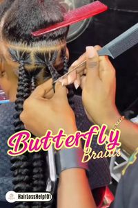 Learn how to create stunning butterfly braids with this easy tutorial! Elevate your hairstyle in 2024 with this trendy look. #ButterflyBraids #Hairstyle2024 #Tutorial #HairGrowthHacks