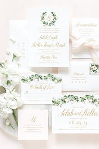 Selah Invitation Suite | Empress Stationery | A fine stationery company that has perfected marrying elements of old and new. Our curated collection of classic styles are infused with a breath of fresh air, creating heirlooms for the contemporary Southern woman. Click here to learn more about Empress Stationery and our Selah Suite. #weddinginvitations #wedding #southern #classic #calligraphy #floralwedding #pinkwedding