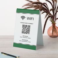 Helps your guests to connect to your wifi network easily.