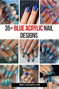 Get your nails ready for the season with these stunning blue acrylic designs! From elegant to bold, these styles will elevate your manicure game. Discover the perfect blue shade to complement your look!
#BlueNails #AcrylicNails #NailDesigns #NailInspo #TryThisSeason