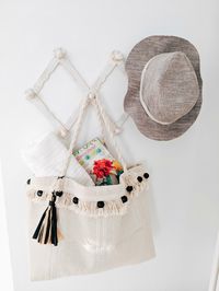 Ikea Hack DIY Rug Tote Beach Bag - Northern Feeling