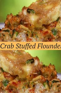 Crab Stuffed Flounder