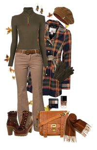 "Warm Colors on a Cold Day" by chrissykp ❤ liked on Polyvore