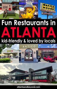 Check out the blog for a list of fun and kid-friendly restaurants to eat at in Atlanta.  This list features Atlantans’ favorite local chain restaurants.  Some of them you may know -like Chick-fil-a - but did you know that Chick-fil-a has special concept restaurants only available in its hometown of Atlanta?  There are other restaurants such as Willy’s Mexicana Grill that you may not know, but you are bound to love!