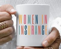 Women in Insurance Mug Insurance Agent Insurance Agent Gift - Etsy