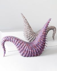 Made with an endeavor to create an unorthodox object that commands attention, the Seahorse lounger embraces few imperfections pompously. The Seahorse chair is designed after the shape of an actual seahorse and is made from polyethylene waste derived from plastic containers, plastic furniture, and toys.