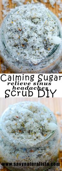 Calming Sugar Scrub - Savvy Naturalista