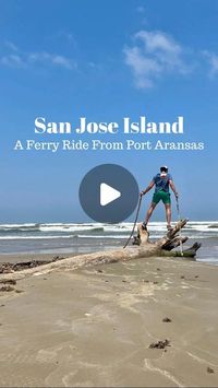 John Sorsby - Texas Outdoors on Instagram: "It’s a whole other side of Port Aransas (@portatexas) when you take the short ferry ride from the marina across the channel to San Jose Island.

It’s a 21-mile long private island where you can just about have the whole beach to yourself.

Featured in this video:
- @portaransasfishermanswharf where you get your tickets to San Jose Island
- Jetty boat that takes you across the channel from the marina
- San Jose Island or St. Jo’s locally
- pizza at @thegaffporta 

#PortAransas #PortA #visitportaransas #VisitPortA

🧢👕: @thcprovisions 
🩳: @bearbottomclothing"