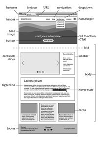 Website Design 101: Essential Terms and the anatomy of a website | TylerGAID