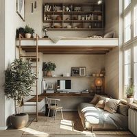 21+ Small Loft Bedroom Ideas That Make Every Inch Count • 333+ Images • [ArtFacade]